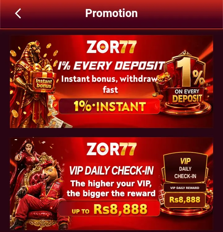ZOR77 Game Promo