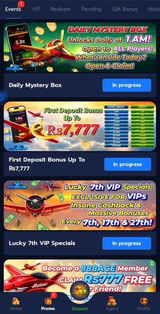 888Ace Promo's