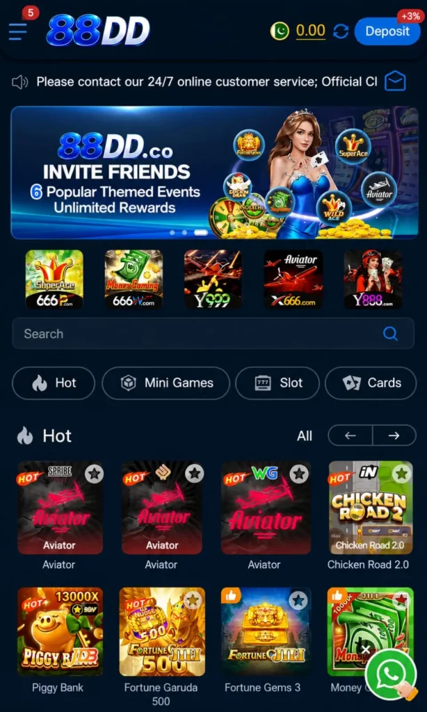 88DD Games Category