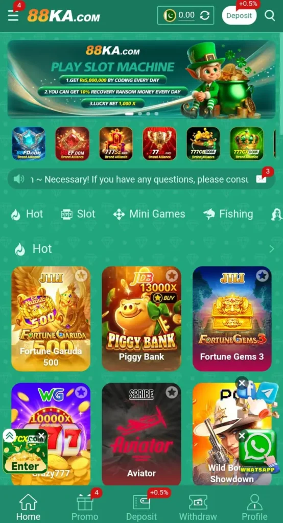 88KA Hot Games
