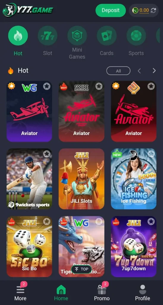 Y77 Game APK 