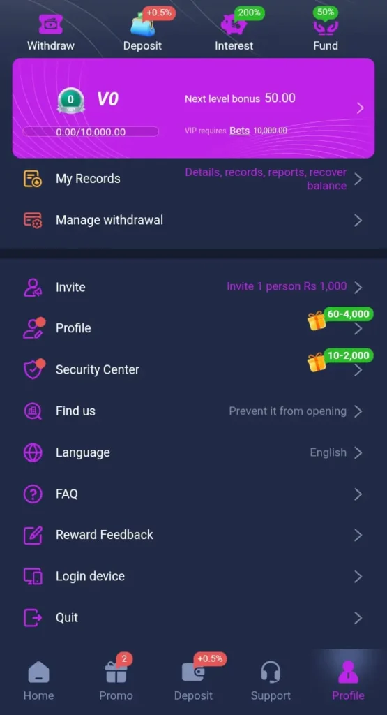S98 Game Features