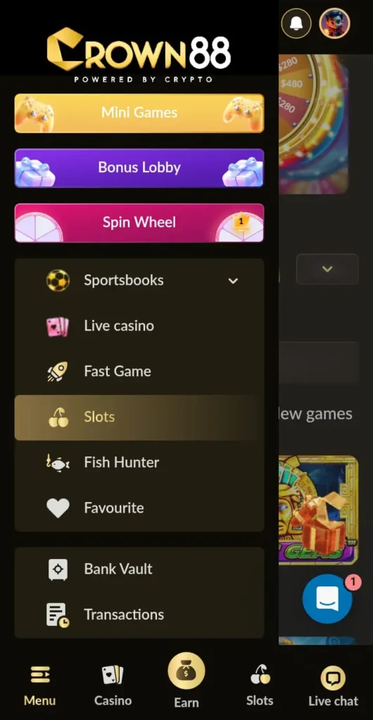 CROWN88 Game Variety