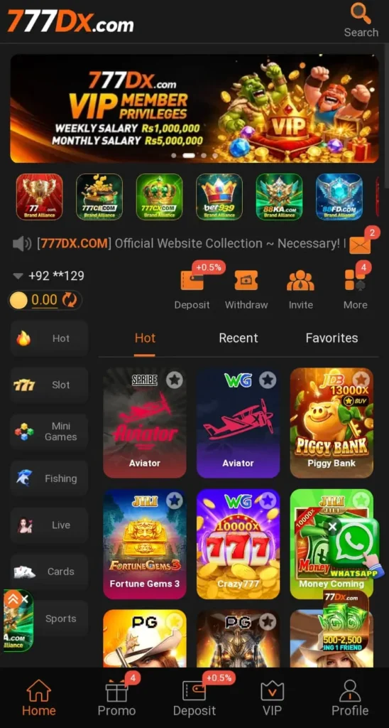 777DX Game Login