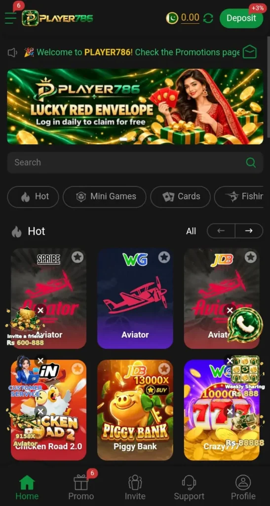 PLAYER786 Game