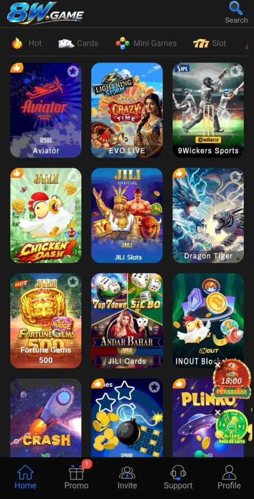 8W Game APK