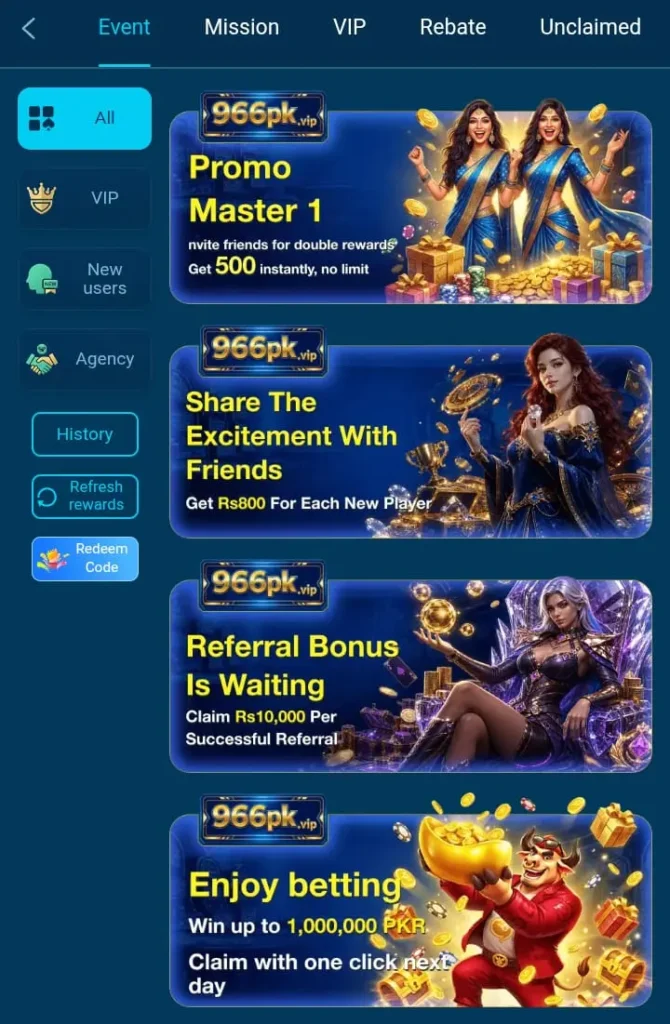 966PK Game APK Rewards